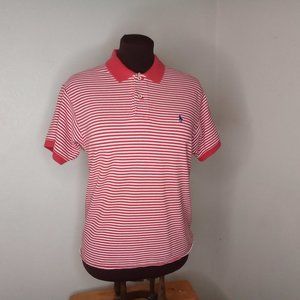 Polo sport collard red and black size medium.